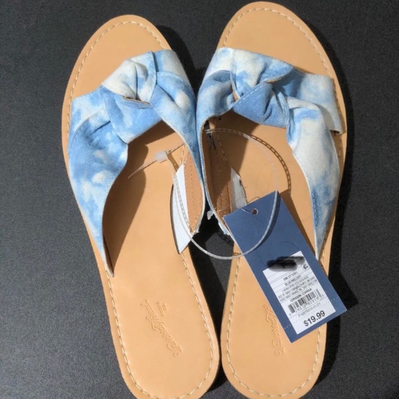 Universal Thread Tie Dye Slip On Sandals - Picture 5 of 8